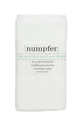 'the must have multi-use' blanket - white - Numpfer