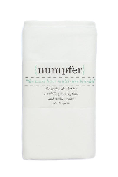 'the must have multi-use' blanket - white - Numpfer